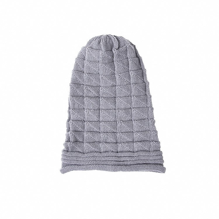 Chapeau en Tricot de Couleur Unie pour Femme, Ample, Portable, Coupe-Vent, Confortable, pour L'Extérieur, la Rue, le Quotidien