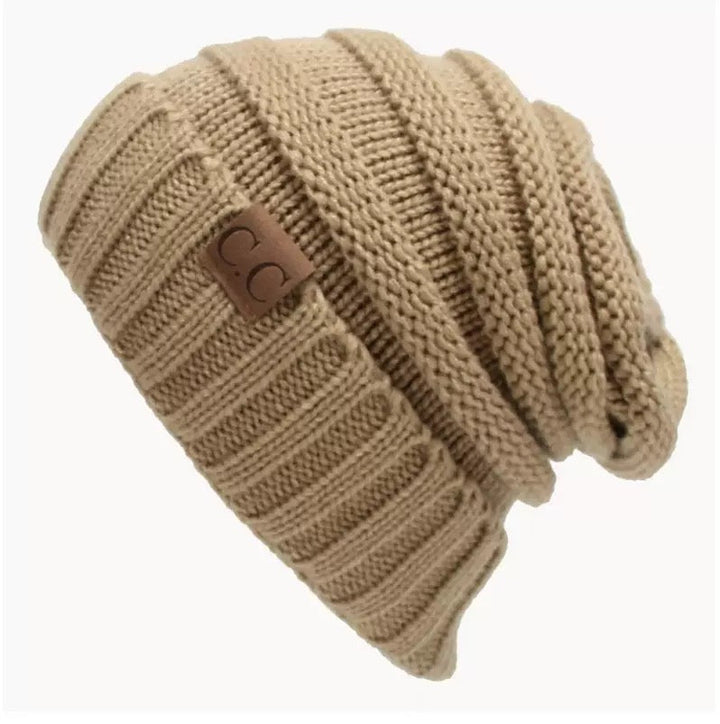 Bonnet Ample Décontracté de Couleur Pure pour Femme, Vêtement Quotidien, Automne-Hiver