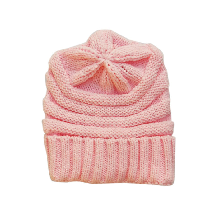 Bonnet Ample Décontracté de Couleur Pure pour Femme, Vêtement Quotidien, Automne-Hiver