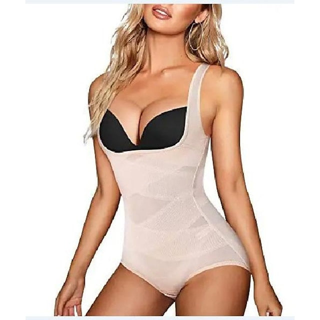 Shapewear pour Femmes en Maille Taille Élastique Sexy Au Quotidien
