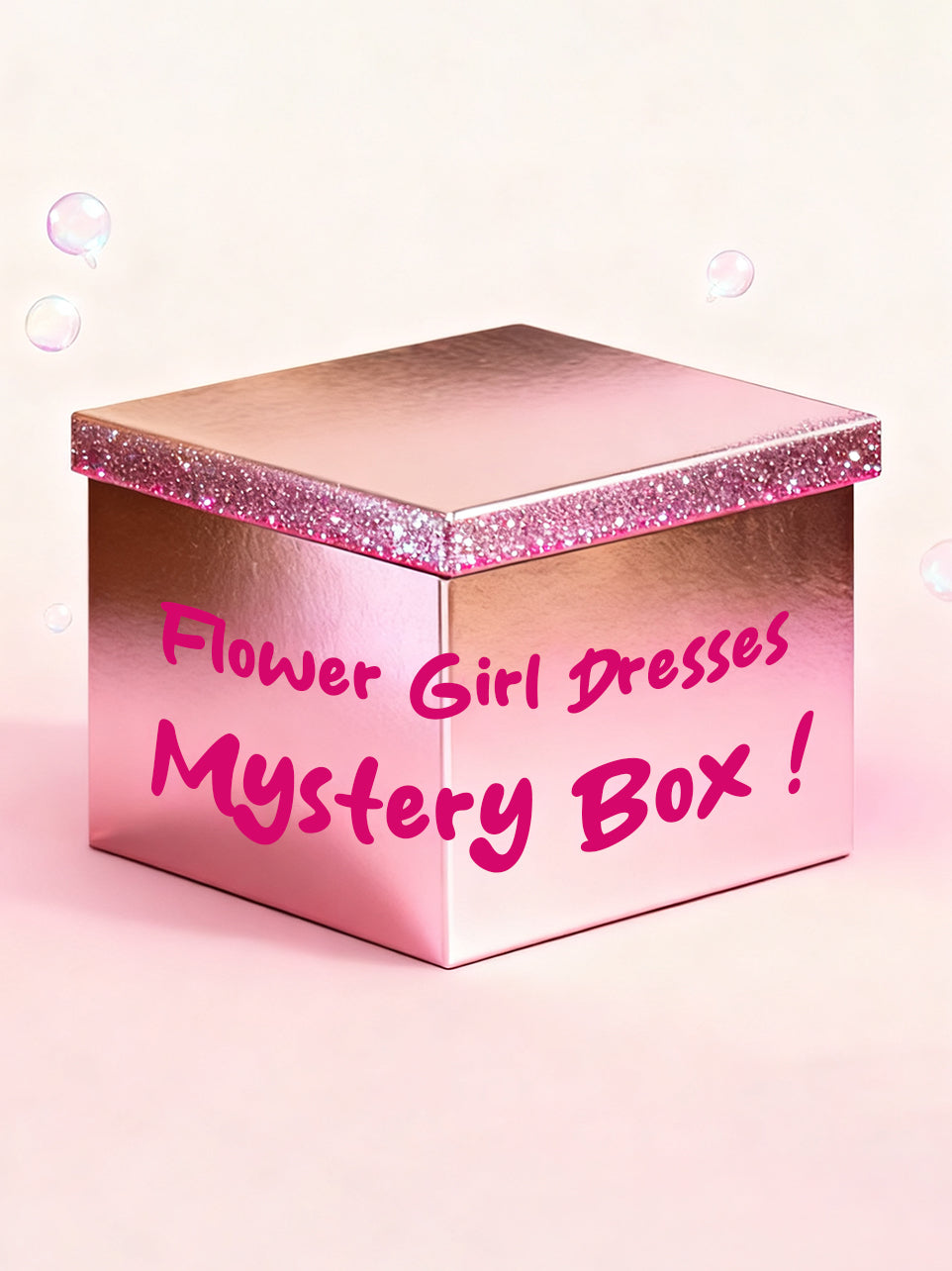 Boîte Mystère robes de fille de fleur