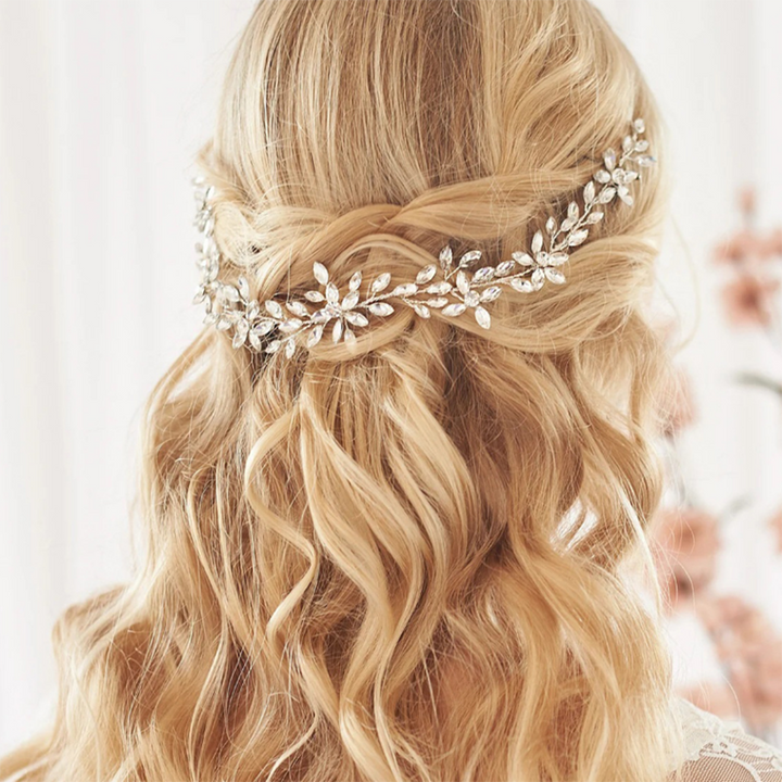 Joli/joli/romantique/élégant casque/vignes de cheveux avec strass