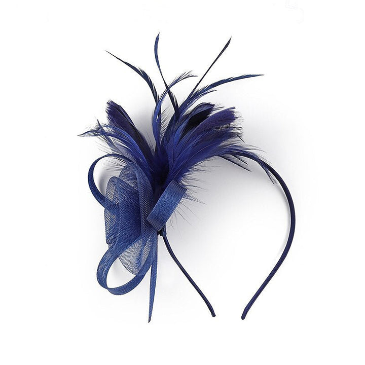 Élégant rétro tuelle mariage soirée Ladies Day plumes joli fascinator
