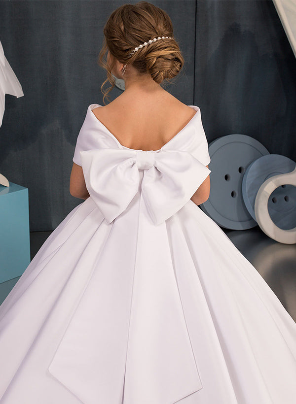 Forme Princesse Robes pour filles avec Bowknot