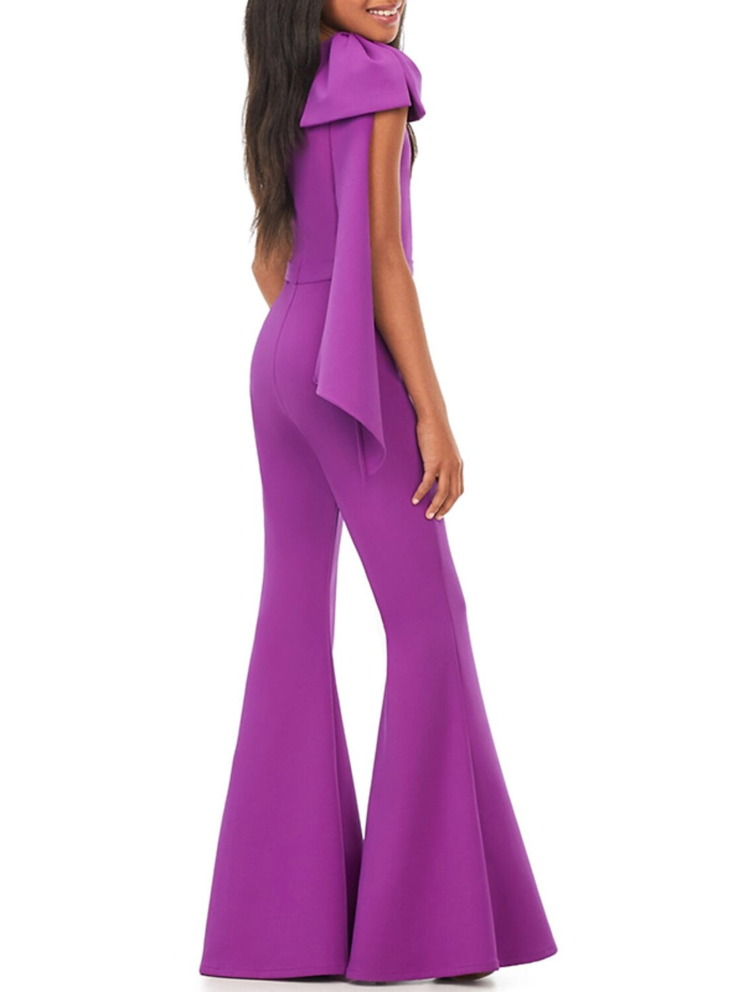 Combinaisons de Bal à Une Épaule pour Filles avec Nœud Papillon