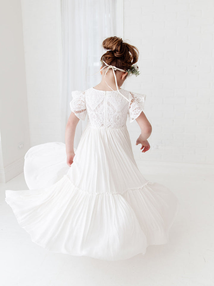 Jolies Robes de Demoiselle D'Honneur Sans Manches à Col Rond et Coupe Princesse avec Appliques et Plis