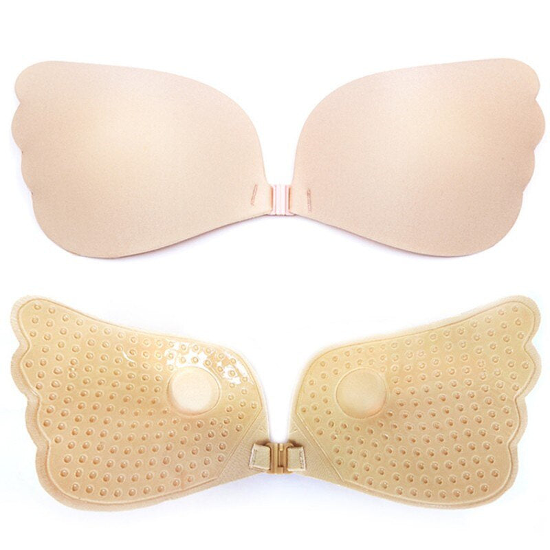 Soutien-Gorge Invisible Sans Fil avec Patch Thoracique pour Femme