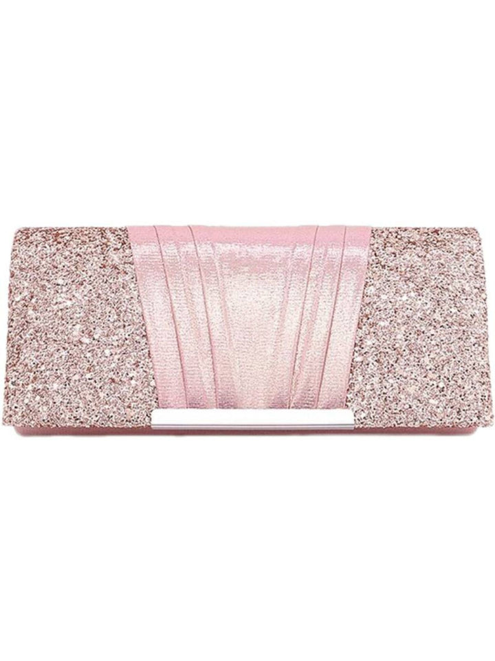 Pochette de Soirée Élégante et Scintillante en Or avec Paillettes