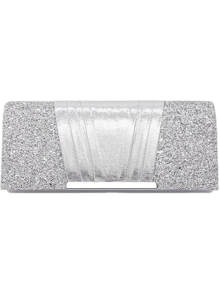 Pochette de Soirée Élégante et Scintillante en Or avec Paillettes