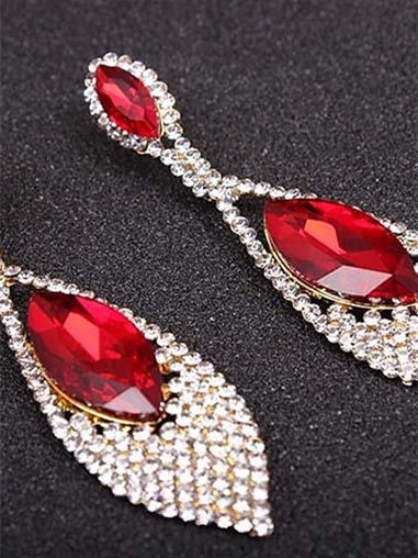 Boucles D'Oreilles à Tige pour Femmes, Mariage, Travail, Quotidien, Longues Créoles Pendantes, Boucles D'Oreilles Européennes de Luxe