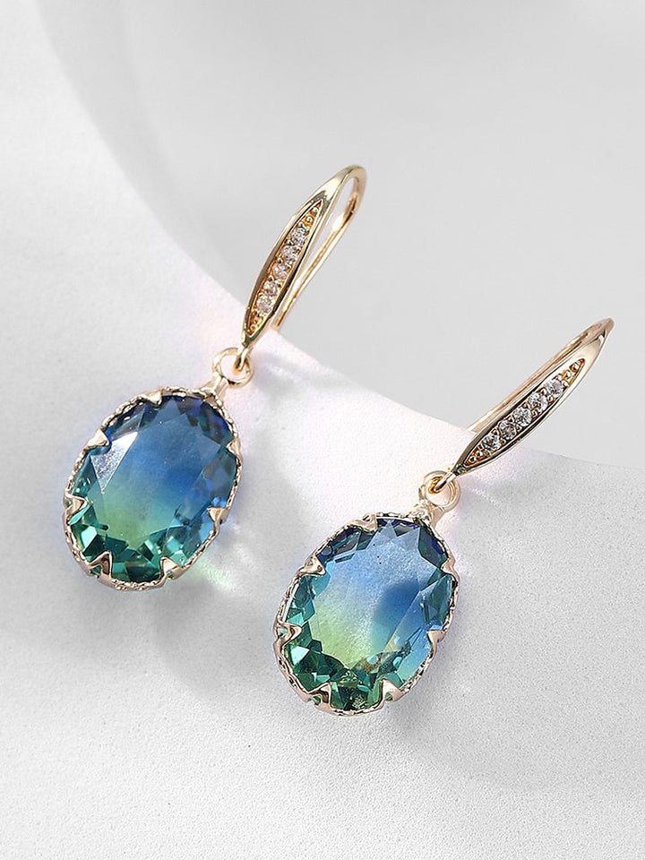 Boucles D'Oreilles Pendantes pour Femmes, Boucles D'Oreilles de Mariage, de Travail, de Luxe Simples Au Quotidien