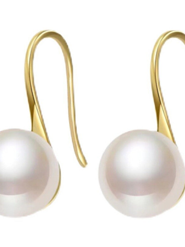 Boucles D'Oreilles en Perles D'Imitation pour Mariage, Travail Quotidien, Boucles D'Oreilles Pendantes Précieuses Classiques pour Femmes