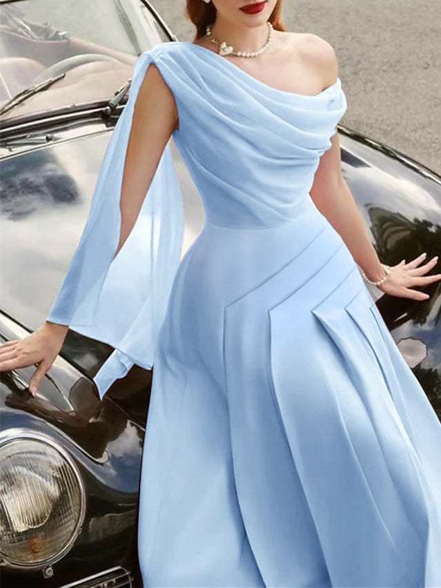 Robe de Mariée D'Invitée de Mariage Sans Manches Coupe A-Line/Princess