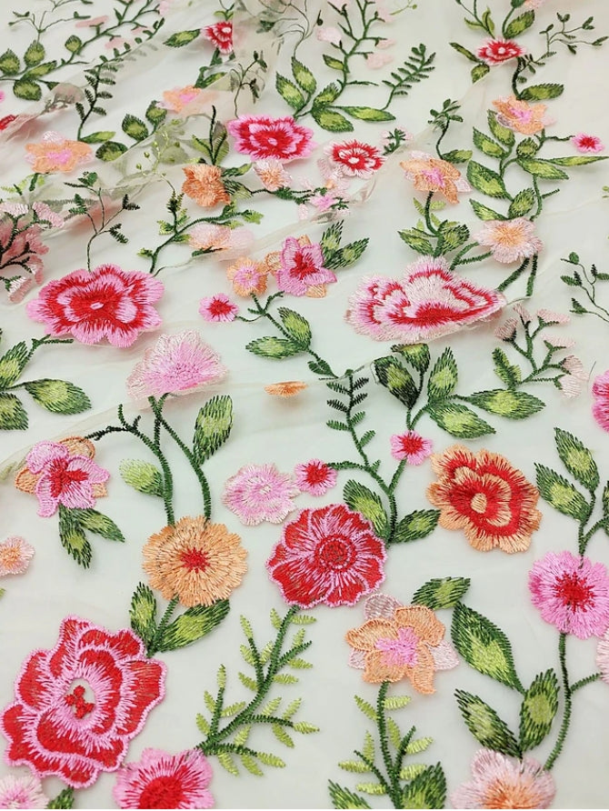 Robe Mère de la Mariée, Forme Droite/Colonne, Épaule Unique, Dentelle, Broderie, Sans Manches, Floral, Longueur au Sol