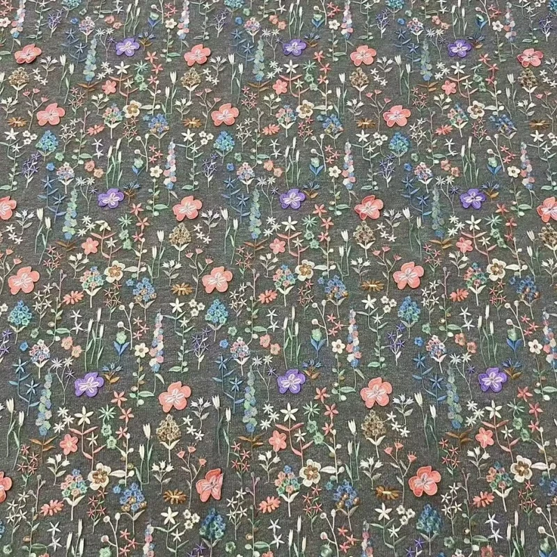 Robe Mère de la Mariée Ligne A/Princesse Dentelle Brodée Col V Manches Mi-Longues Longueur Midi