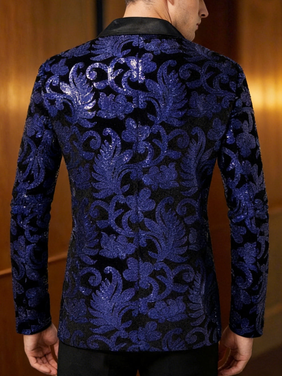 Costumes de Fête à Boutonnage Simple et Coupe Standard pour Hommes