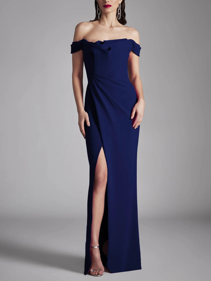 Robe de Soirée Trapèze/Princesse Sans Manches, Longueur Au Sol, Sans Bretelles, avec Volants