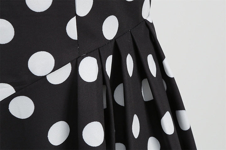 Robe Vintage Trapèze/Princesse à Épaules Dénudées Sans Manches et Longueur Cheville