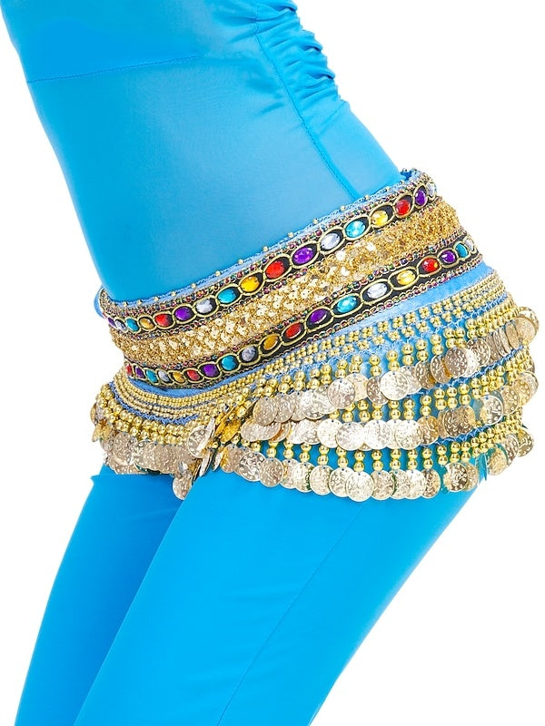 Perles de Pièces de Danse Du Ventre Cristaux / Strass Formation pour Femmes
