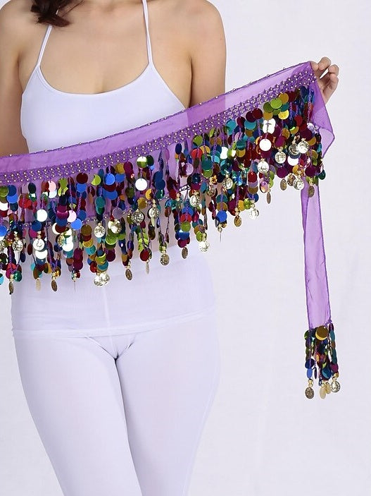 Foulards de Hanche pour Danse Du Ventre pour Femmes