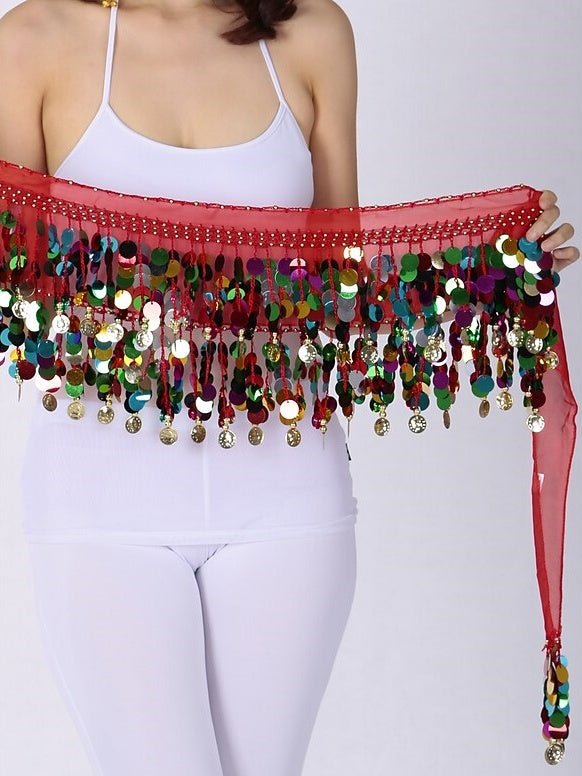 Foulards de Hanche pour Danse Du Ventre pour Femmes