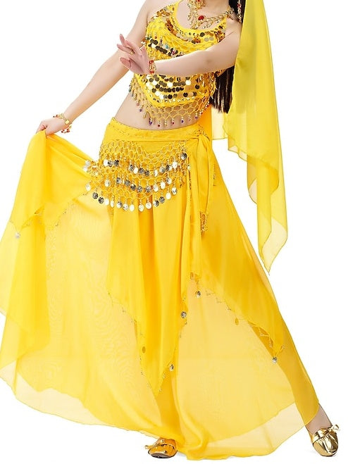 Haut de Danse Du Ventre avec Perles et Paillettes pour Femme