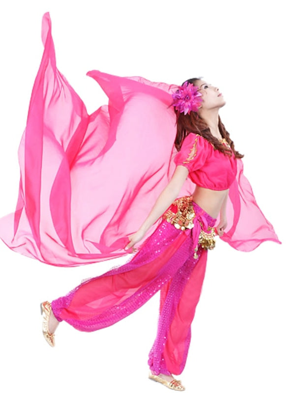 Accessoires de Danse pour Femmes en Mousseline de Soie / Danse Du Ventre