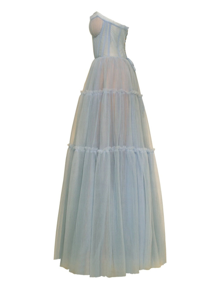 Ligne A/Princesse Chérie Sans Manches La Longueur du Sol Pleated Robes de Demoiselle d'Honneur avec Dentelle-Up