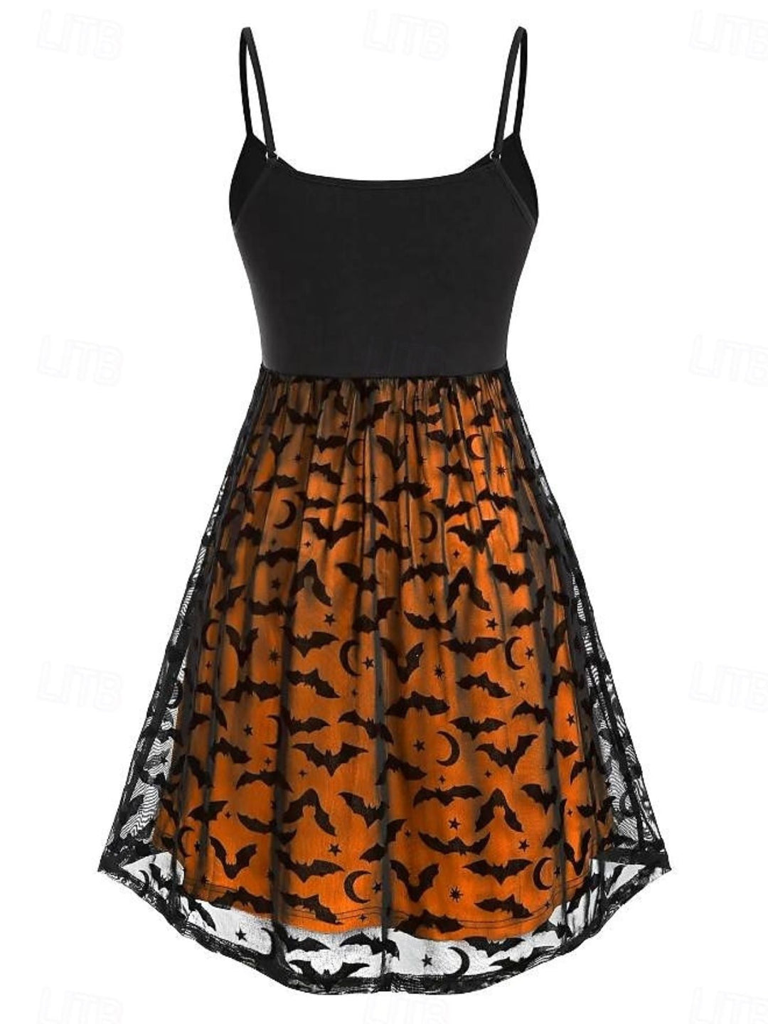Robe de Soirée Sexy A-Line/Princess à Col en V Sans Manches Au Genou pour Costume de Spectacle D'Halloween