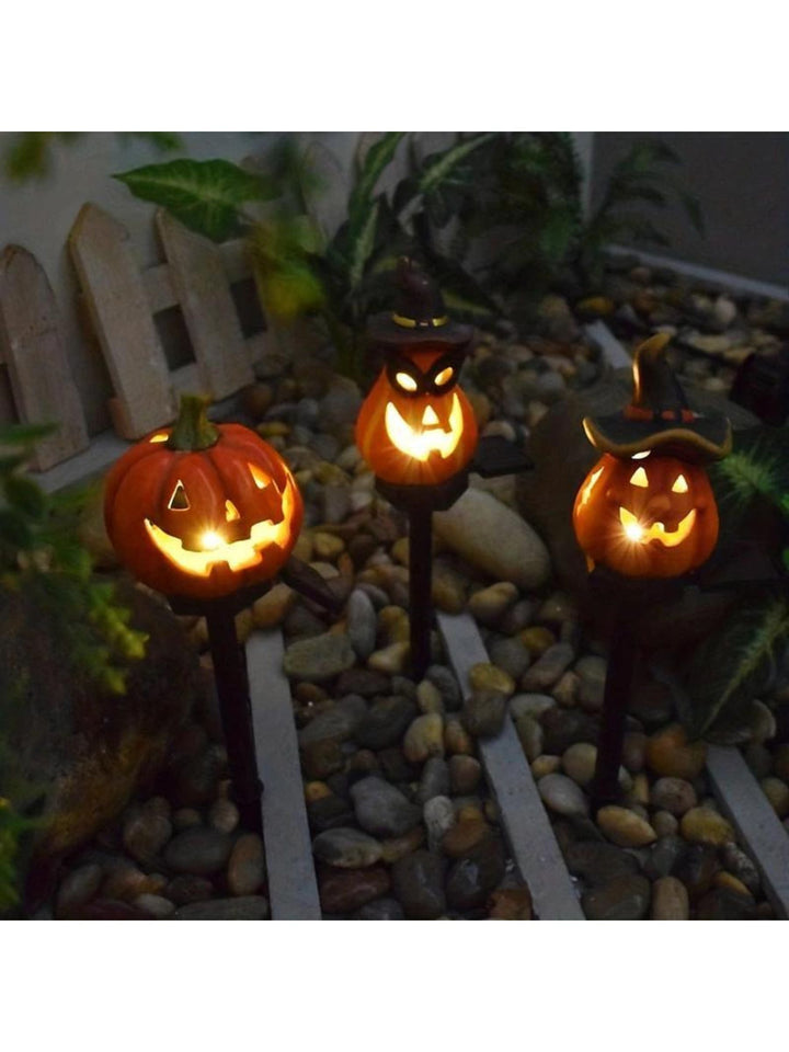 Lumières Solaires Décoratives en Forme de Citrouille pour L'Extérieur et la Cour D'Halloween