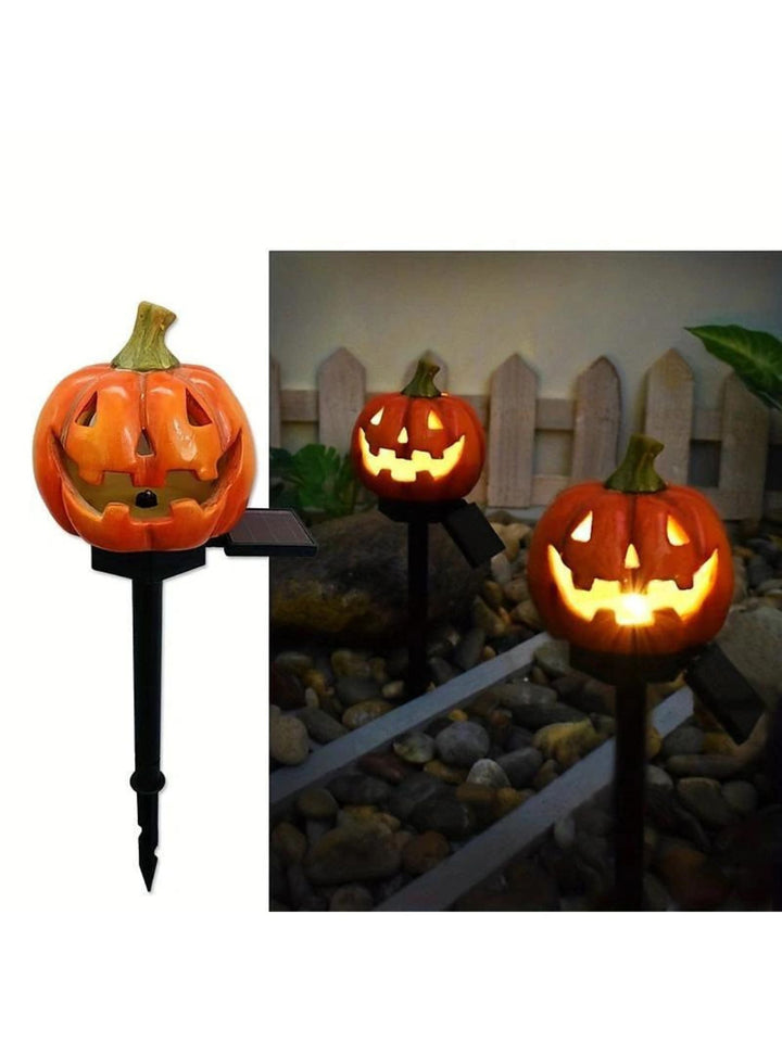 Lumières Solaires Décoratives en Forme de Citrouille pour L'Extérieur et la Cour D'Halloween