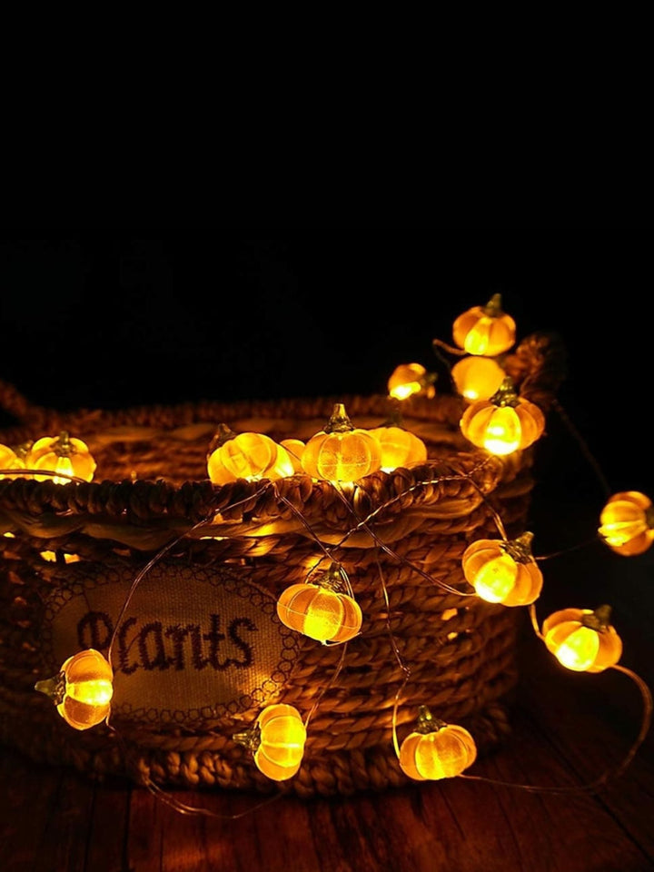 Guirlande Lumineuse led 3D en Forme de Citrouille pour Halloween