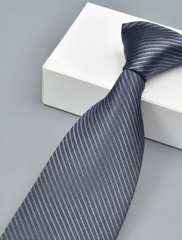 Cravate Classique De Couleur Unie Pour Homme