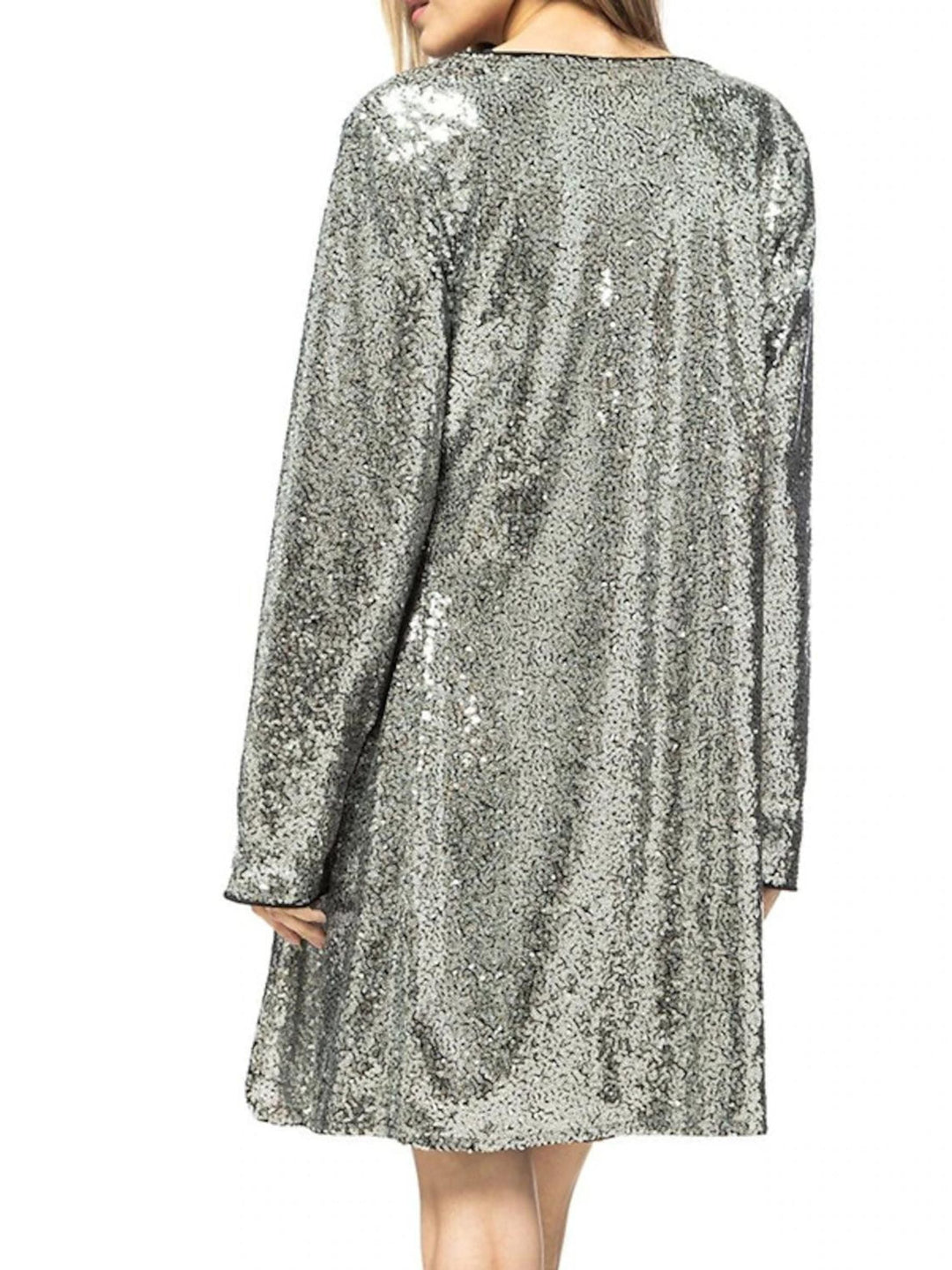 Manteaux/Vestes à Manches Longues pour Femmes, à Paillettes Scintillantes, pour Invités de Mariage