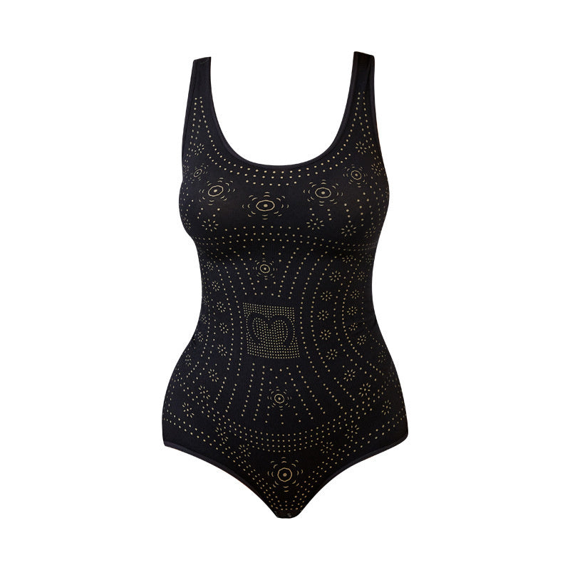 Body Gainant pour Femme, Col Rond, Gilet Sans Manches, Tenue Quotidienne