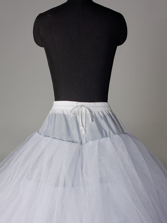 Jupons de Mariage/Occasion Spéciale en Tulle Longueur Au Sol pour Robe de Bal