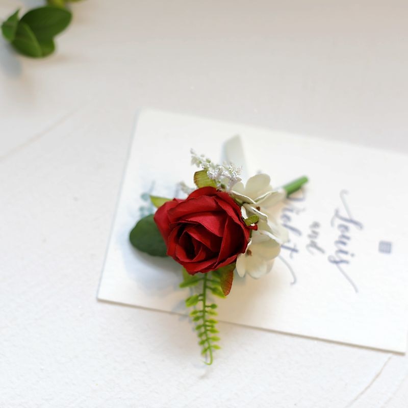 Fleurs de poignet de mariage Boutonnières Fleur artificielle Moderne Contemporaine