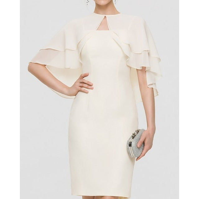 Womenéˆ¥Æ¦® Wrap Élégant Protection Solaire Sans Manches en Mousseline de Soie avec Couleur Pure
