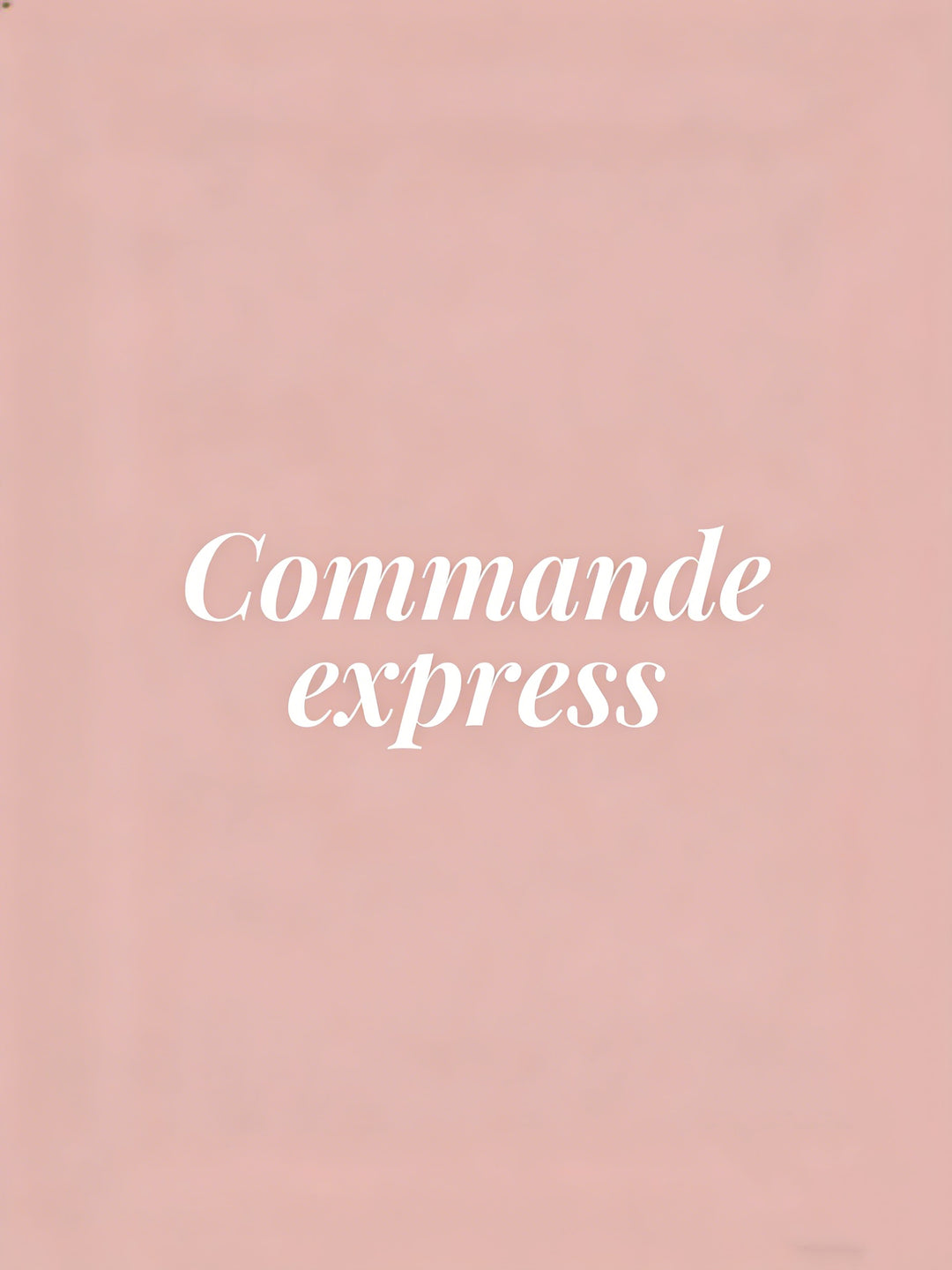 Commande express