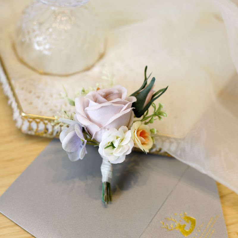 Corsages de poignet de fleurs de mariage