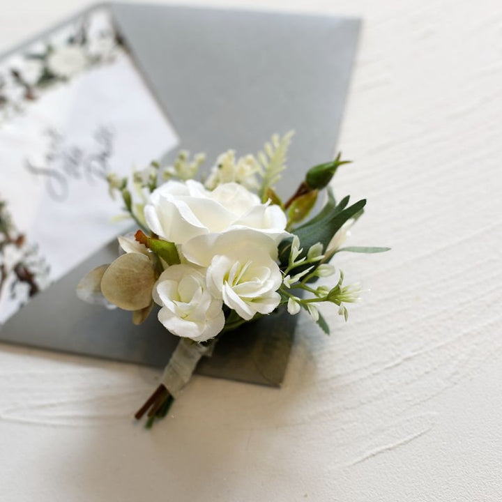 Corsages de poignet de fleurs de mariage